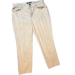 Lauren Jeans Co Ralph Lauren Khaki Pants Size 14 Tan Classic Fit Casual Chinos
.